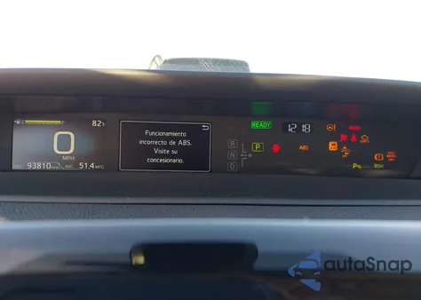 2021 Toyota Prius Le из США, поврежденный, VIN JTDKAMFU5M3146454